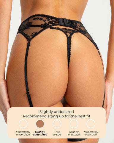 Milan Black Suspender