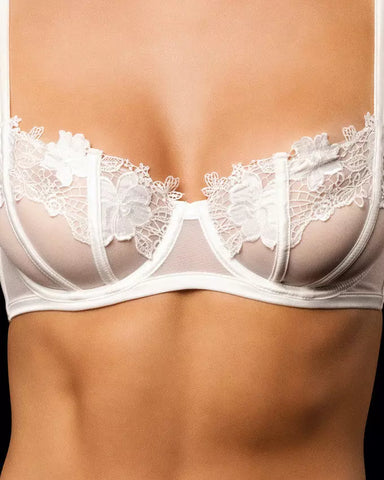 Florence White Bra